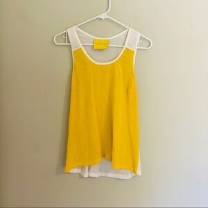 Aaron Ashe Silk Racerback Tank Top
